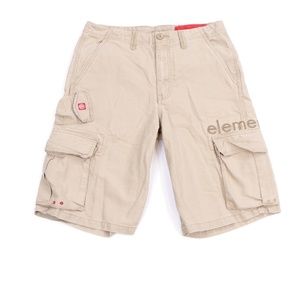 Vintage Element Skateboards Cargo Shorts Khaki